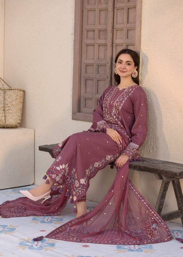 Anfa Embroidered 3pc