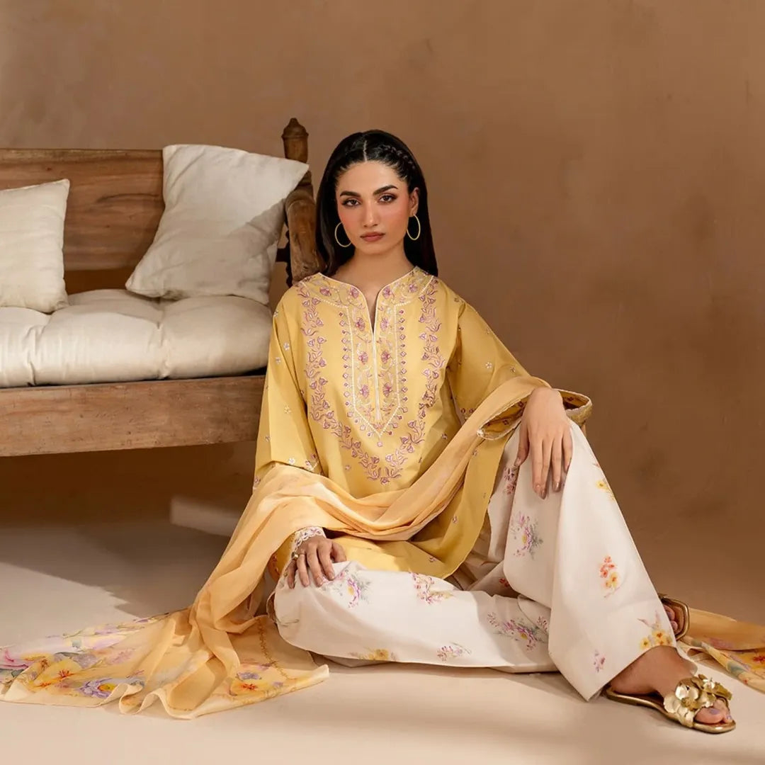 Gulabo Embroidered 3pcs