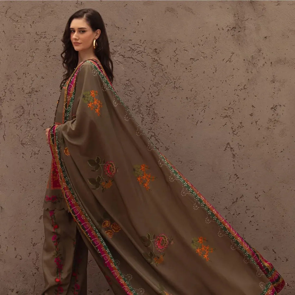 Zunaira 3pc digital printed