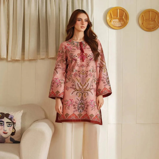 Huda 2pc Printed Dress